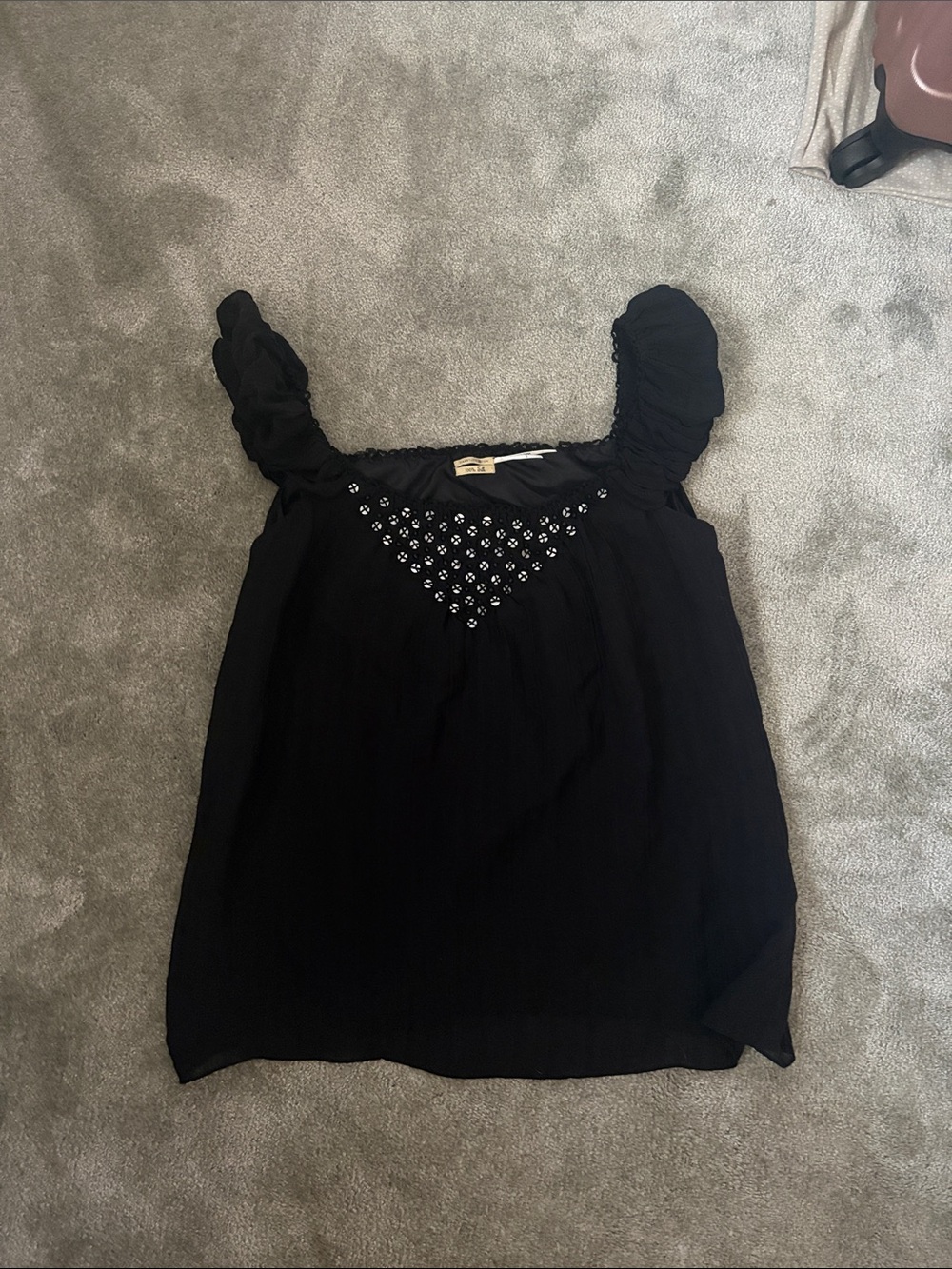 Black Dressy Tank Top